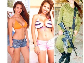 Самые сексуальные девушки армии Израиля в одном Instagram-аккаунте